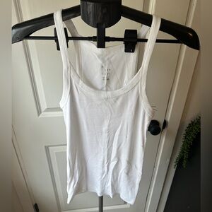 A New Day Women’s White Tank Top Size M NWOT